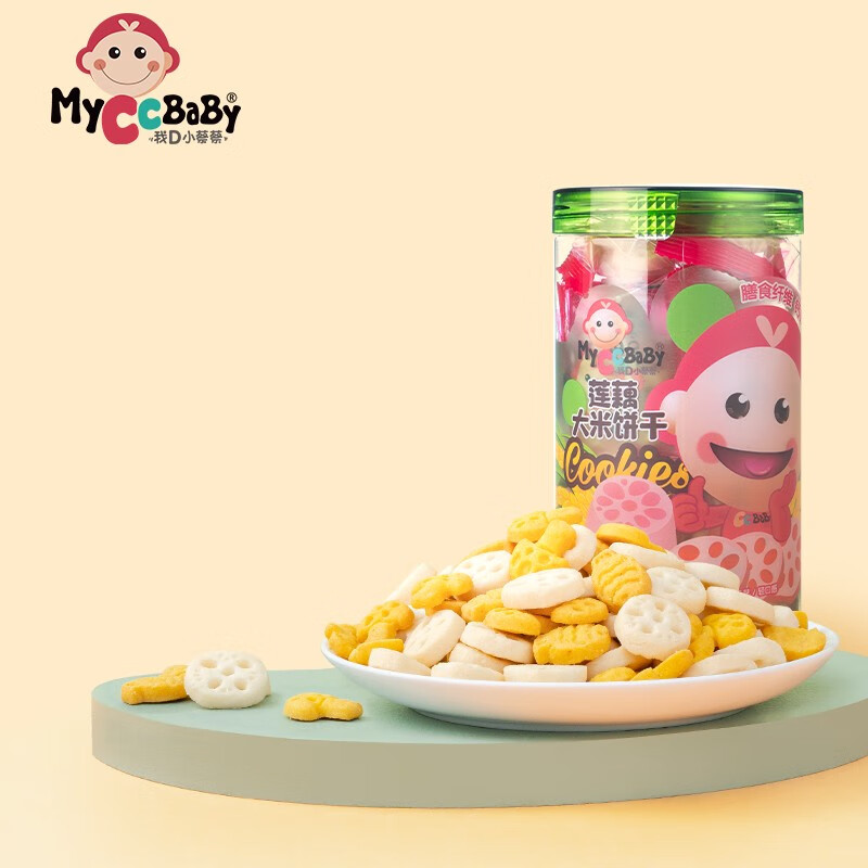 MyCcBaBy 我D小蔡蔡 香菇玉米饼干 6.11元（需买2件，需用券）