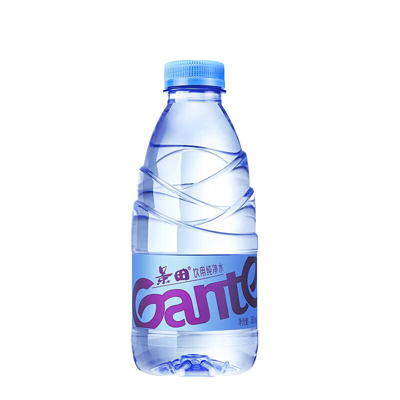 Ganten 百岁山 景田饮用水小瓶纯净水饮用水整箱整件 360ml*24瓶 22.8元