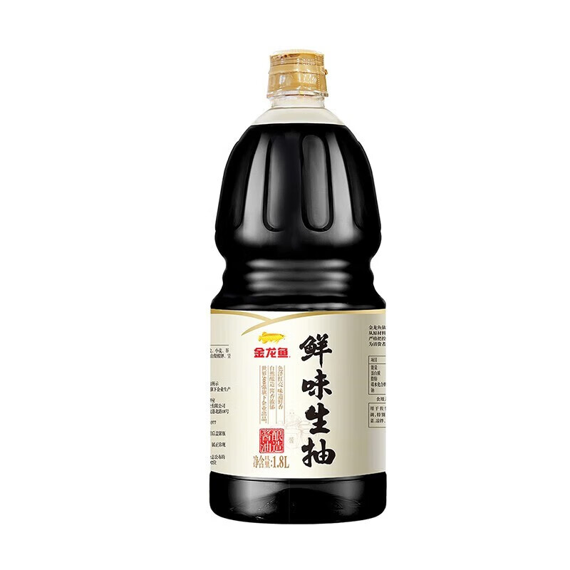 金龙鱼 生抽酱油 1.8L*1瓶 6.9元包邮