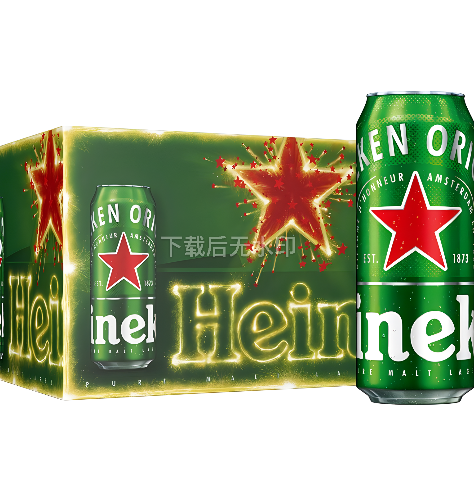 Heineken 喜力 经典风味啤酒 500mL*24罐 162元（需用券）