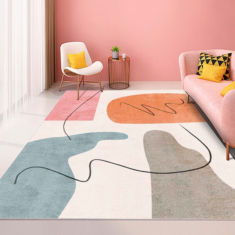 KAYE 地毯客厅满铺加厚家用茶几沙发垫大尺寸轻奢高级感床边毯 LUX-T29 120x160 