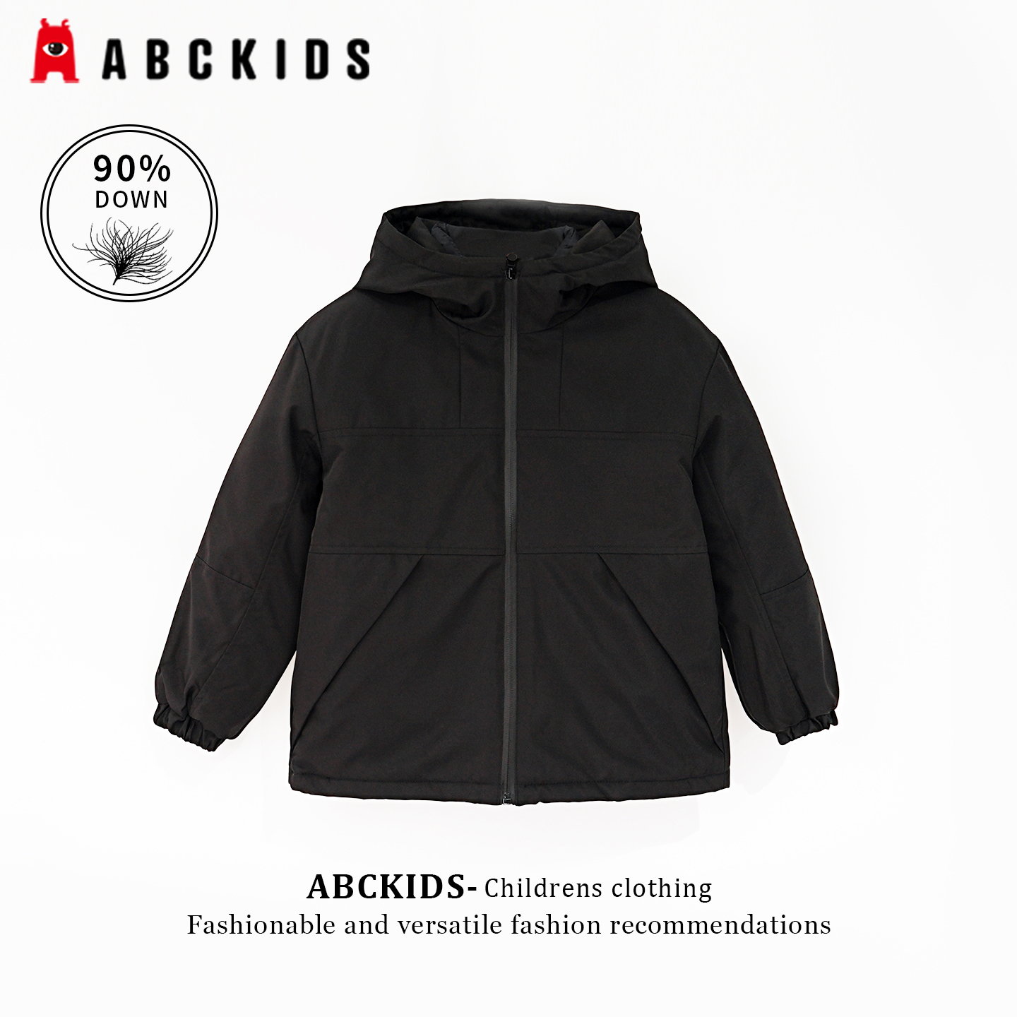 ABCKIDS 男童三防鸭绒羽绒服 79.9元（需用券）