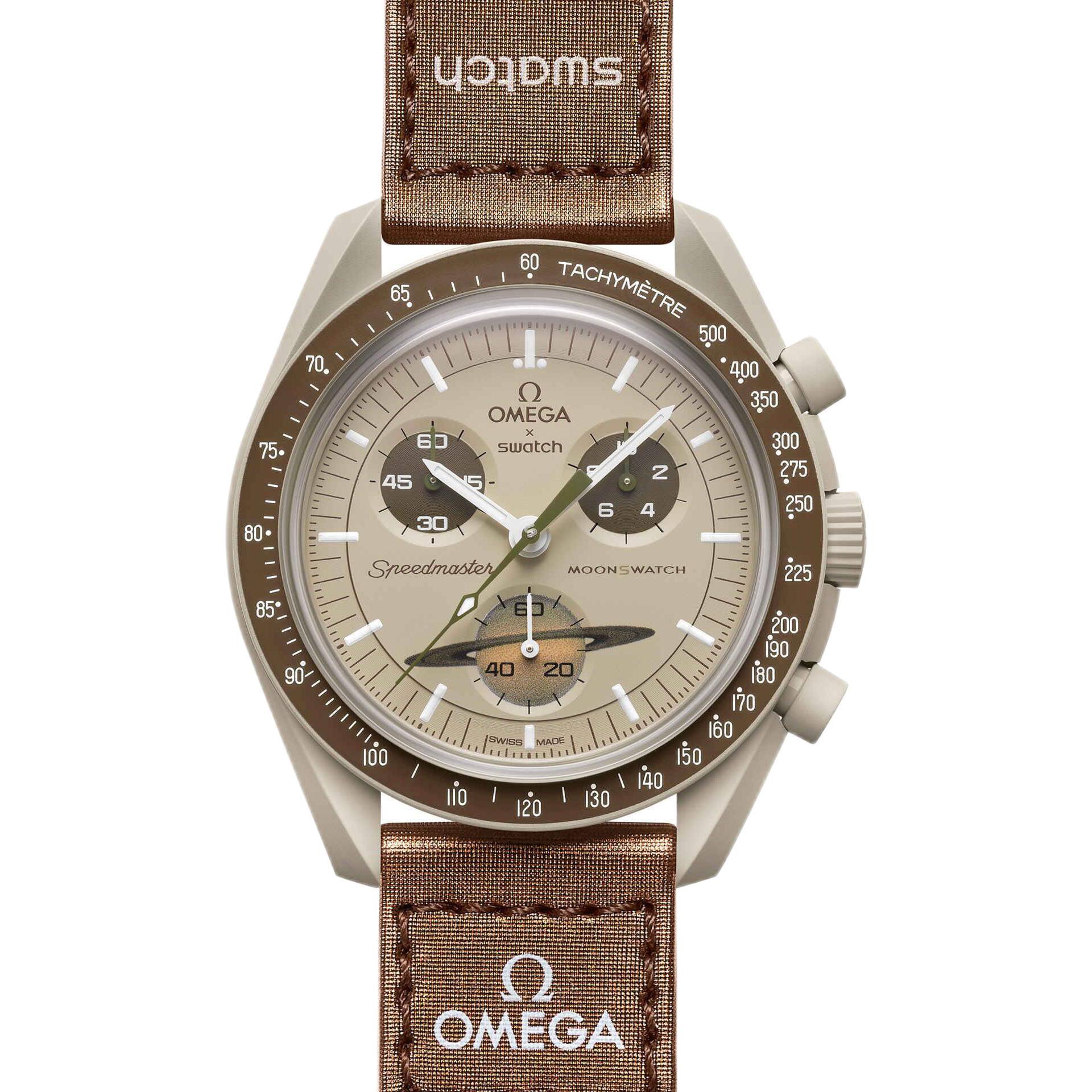 OMEGA 欧米茄 X swatch 斯沃琪 MISSION TO SATURN Speedmaster超霸系列 42毫米石英腕表 SO