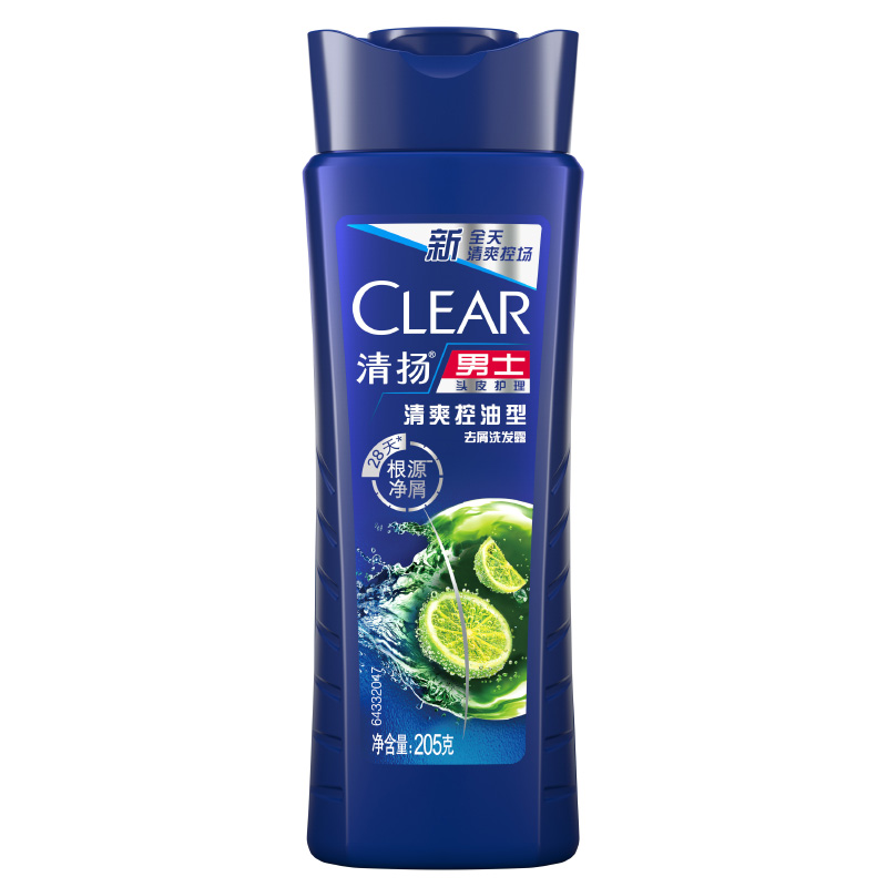 88VIP：CLEAR 清扬 男士去屑洗发露 清爽控油型 19.85元