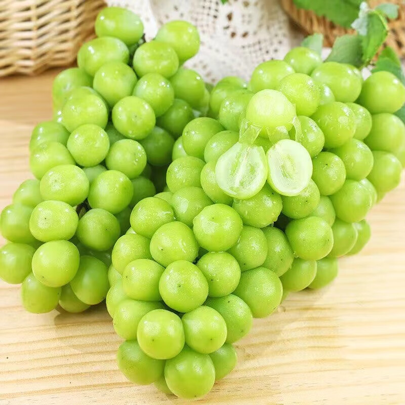 国家补贴：京鲜生 阳光玫瑰 净重1.8-2.2斤 单果8g+ 葡萄/提子 源头直发 7.92元