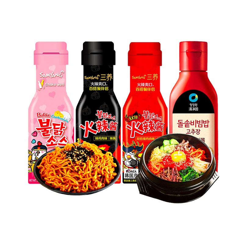 SAMYANG 三养 火鸡面酱韩国三养面的酱正宗酱料包奶油酱汁年面瓶装辣酱 13.21