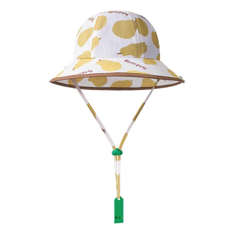 淘金币可用：kk树 防紫外线 儿童渔夫帽 39.9元（淘金币34.13元，需用券）