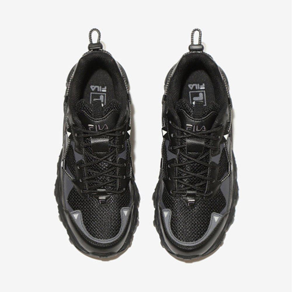 移动端：FILA 韩版猫爪MIX黑色男女款运动休闲鞋1JM02570G001 1800元
