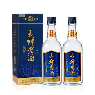 泸州老酒玉蝉优曲52度浓香型500ml2瓶装 68元（需领券）