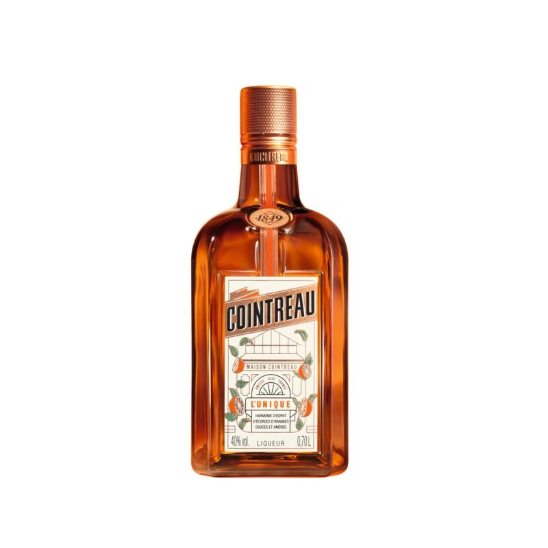 君度 力娇酒香橙味甜酒利口酒烘焙调酒基酒 君度橙酒700mL 88.99元