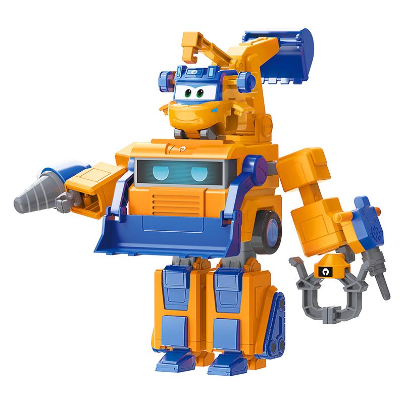 奥迪双钻 超级飞侠大力维修工程变形机器人套装儿童玩具790313 76元