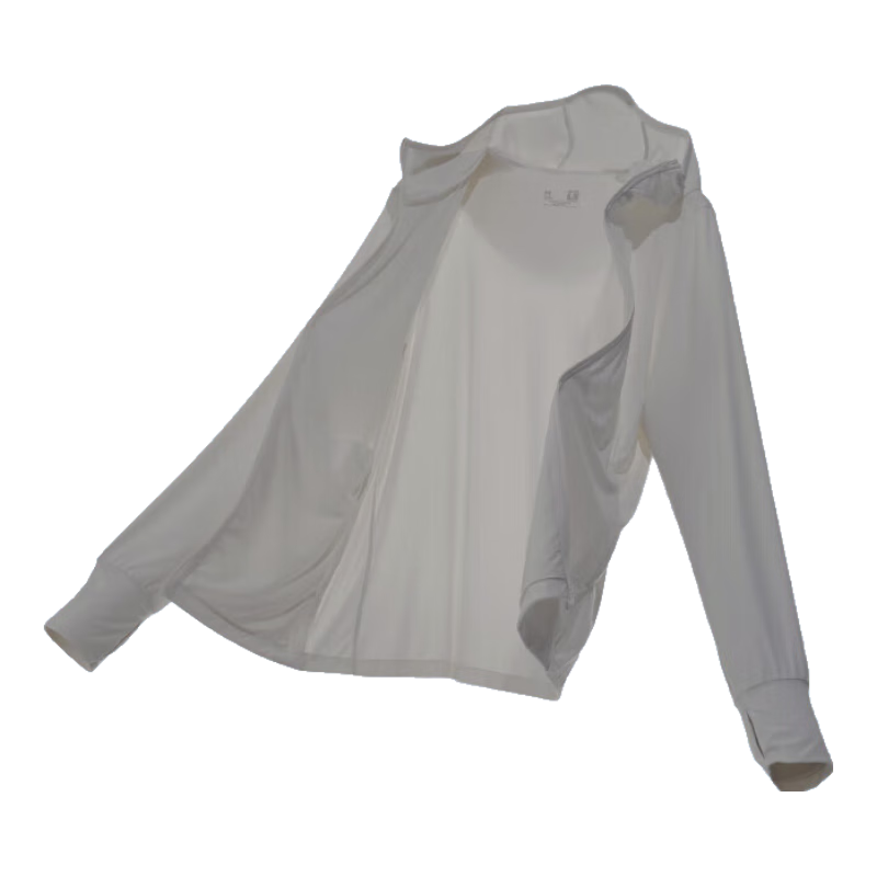 乔丹 QIAODAN 防晒衣女 UPF100+ 冰丝皮肤衣 鸽灰色 175/XL 60元