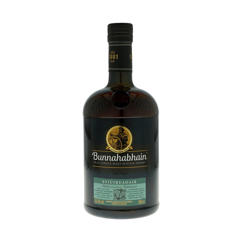 Bunnahabhain 欧洲直邮bunnahabhain布纳哈本泥煤堆苏格兰单一麦芽威士忌礼盒装 31