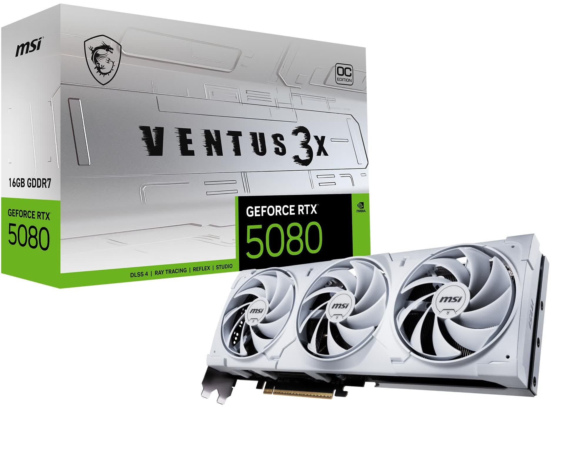 微星 RTX 5080 16G 高性能显卡 11199.57元 - 清风线报
