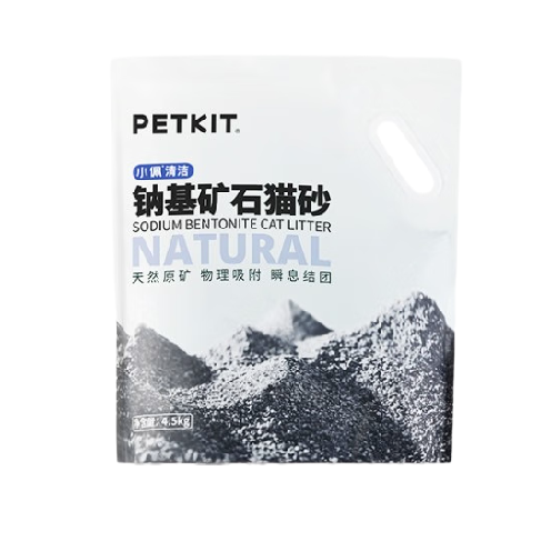 PLUS会员：PETKIT 小佩 钠基矿石猫砂 膨润土猫砂 快速结团 低尘高效结团无味