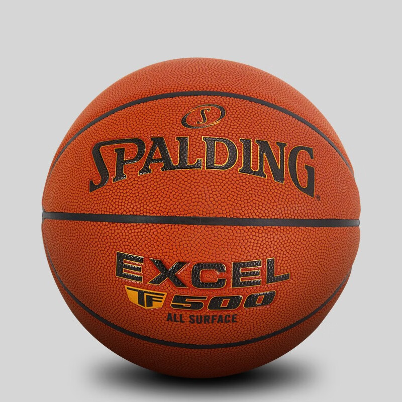 SPALDING 斯伯丁 吸湿PU比赛TF500传奇系列篮球7号室内外76-797Y 255.55元