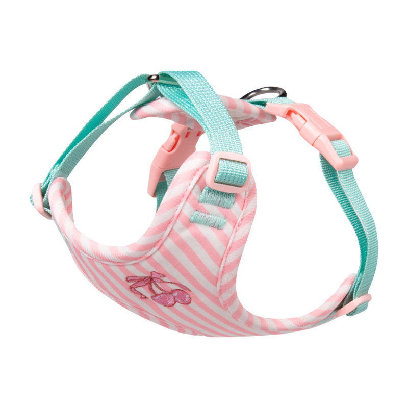 歌照 宠物背心式胸背带小狗狗牵引绳防挣脱可爱狗绳子中小型犬遛狗链子 17
