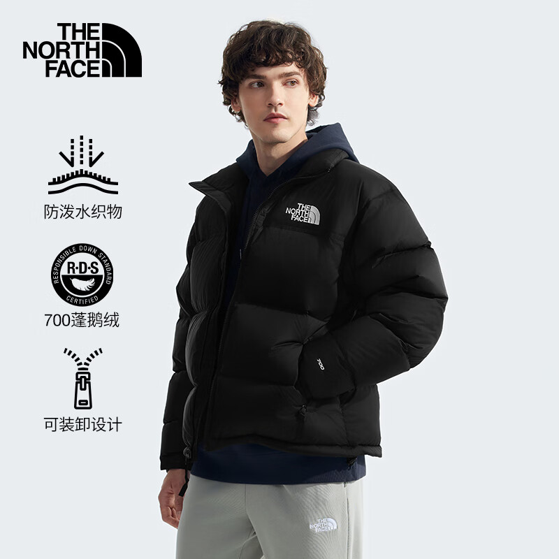 THE NORTH FACE 北面 1996 Nuptse 中性户外羽绒服 NF0A3C8D-4G3 M 3398元