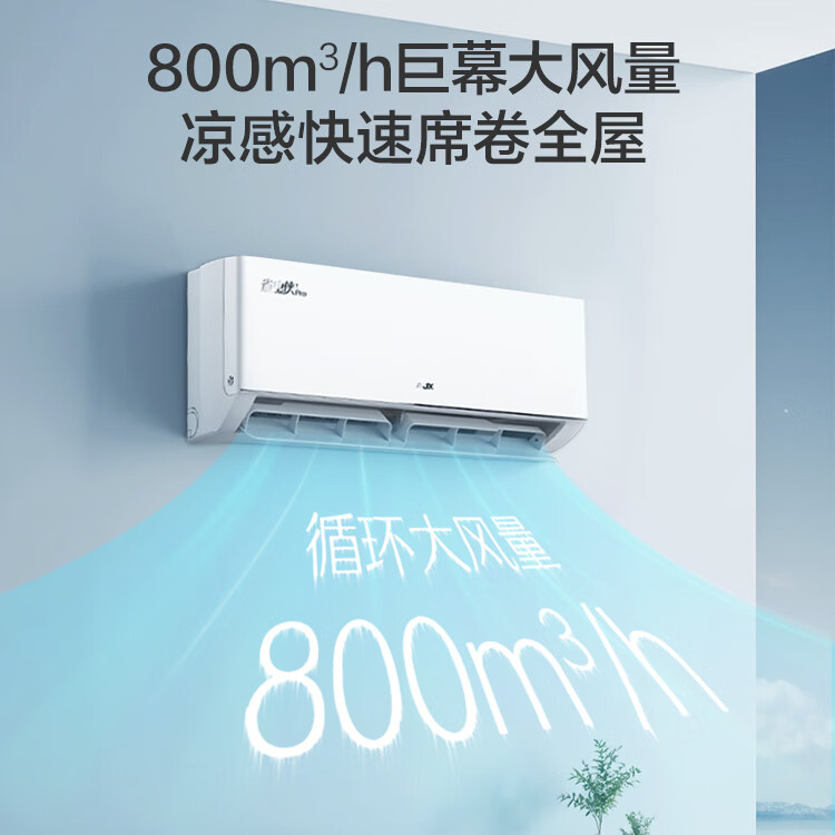 国家补贴：奥克斯 省电侠Pro KFR-35GW/BpR3AES1(B1) 壁挂式空调 大1.5匹 1432.8元包