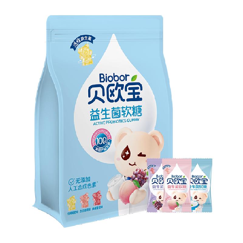 88VIP、今日必买：贝欧宝 高端活性益生菌小熊软糖450g 22.36元返50值得买积分