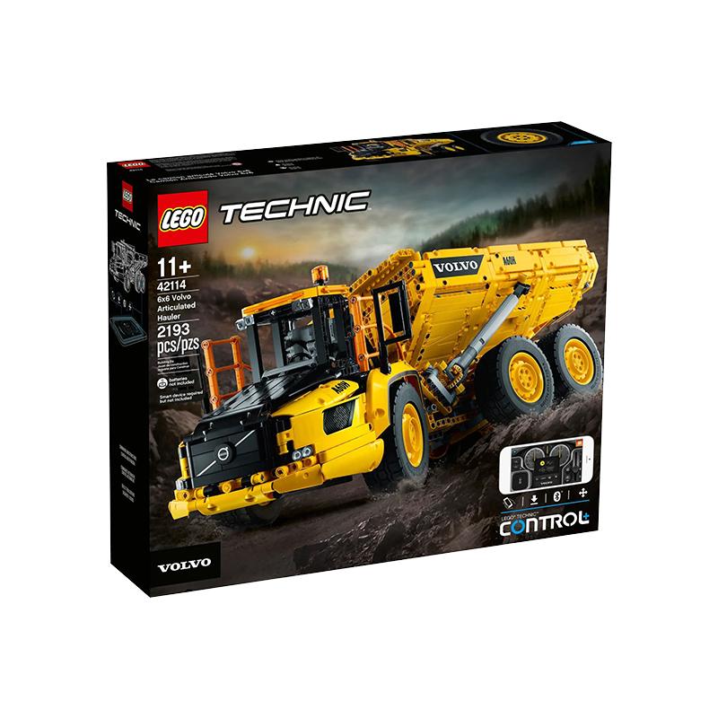 LEGO 乐高 Technic科技系列 42114 6X6 沃尔沃铰接式运输车 1135.57元