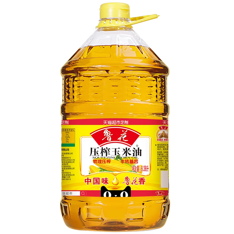 鲁花 压榨玉米油6.38L物理压榨健康 食用油营养家用 105.9元 - 86线报
