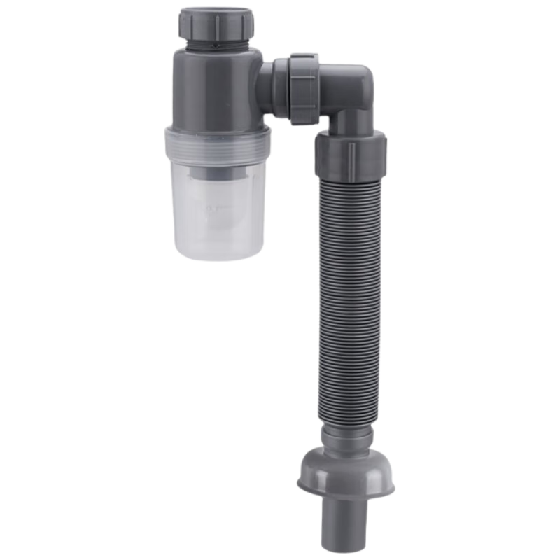 双11、需首购:京米优选厨房下水管洗碗池洗菜盆防臭水槽省空间排水管 5.6元