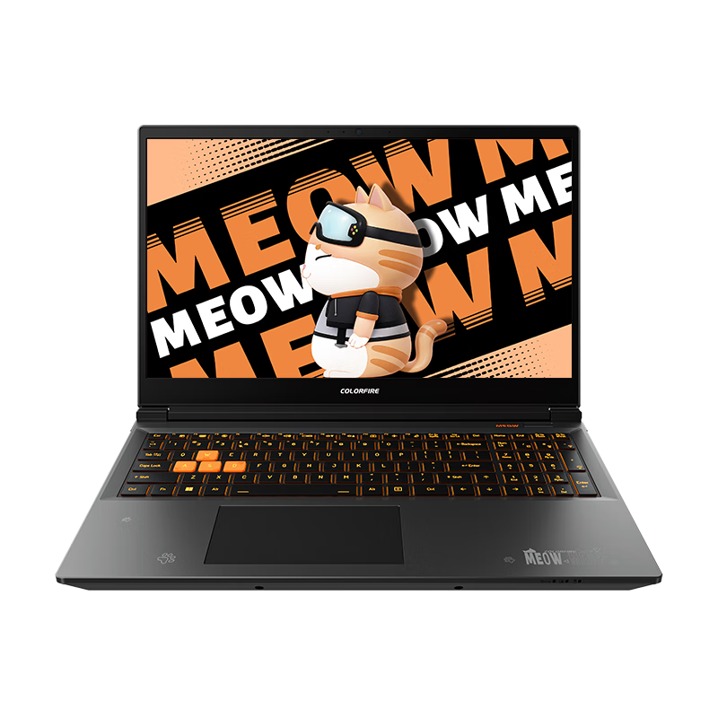 PLUS会员：七彩虹 COLORFIRE MEOW 橘宝R16 16英寸 游戏笔记本电脑 (R9-7940HS 16G 512G R
