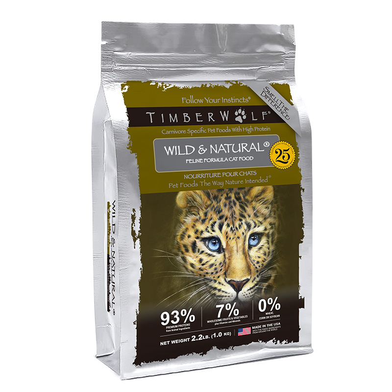 TimberWolf 草本魔力 猫粮鱼肉三文鱼全价猫粮 高蛋白鸡肉2.2磅 70元（需用券）