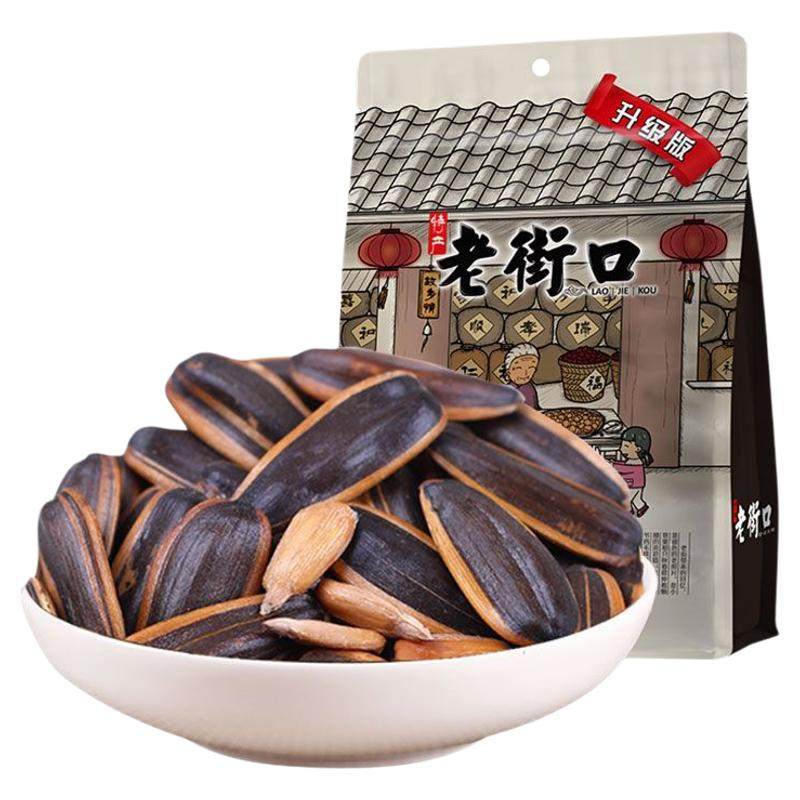 老街口 焦糖味瓜子 168g袋装+408g袋装 山核桃味瓜子 168g袋装+408g袋装 奶油味