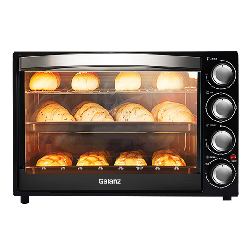 plus、首购：格兰仕（Galanz）电烤箱 上下独立控温 多层烘培烤箱炉灯多功能 