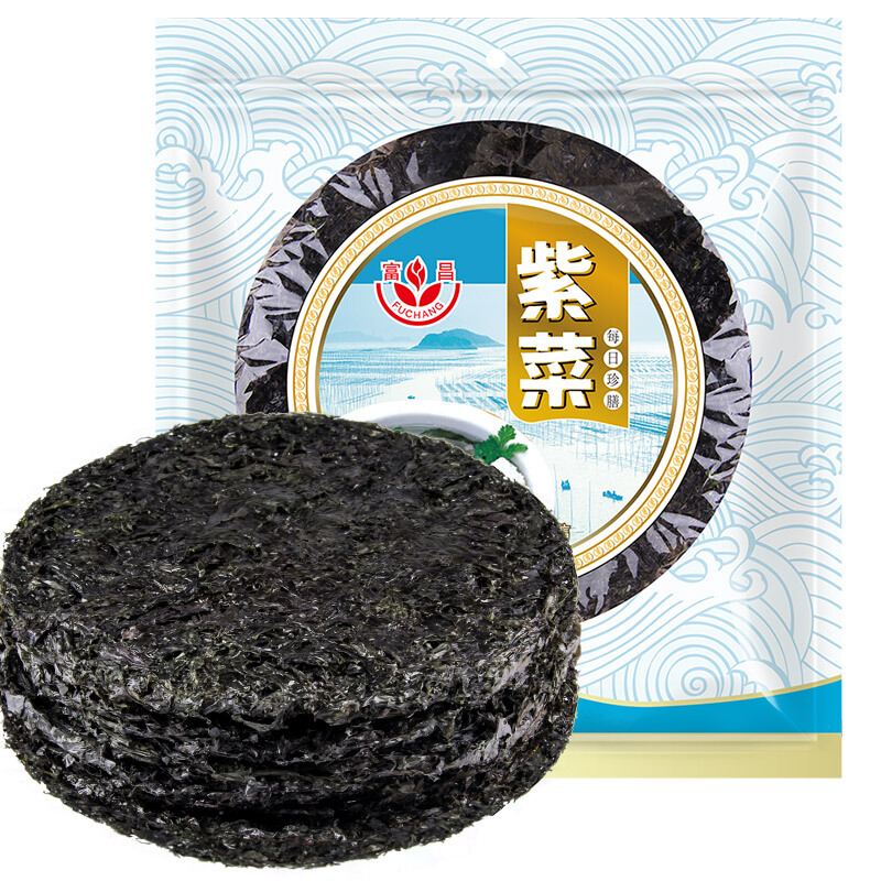 富昌 紫菜 40g 1.9元（需用券）