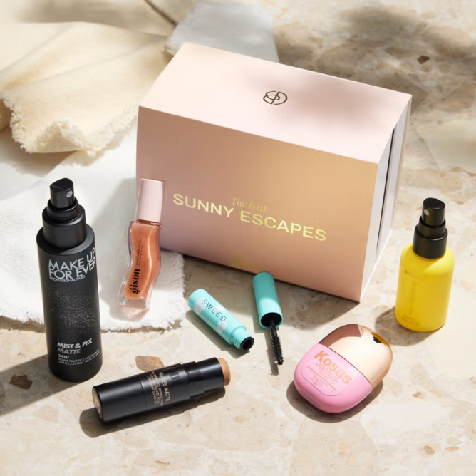 返礼卡！Cult Beauty Sunlit 阳光之旅盒子 价值超£130 £45（约410.16元）