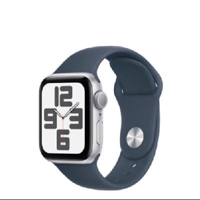 PLUS会员：Apple 苹果 Watch SE 2023款 智能手表 GPS版 40mm 风暴蓝色 1589.08元