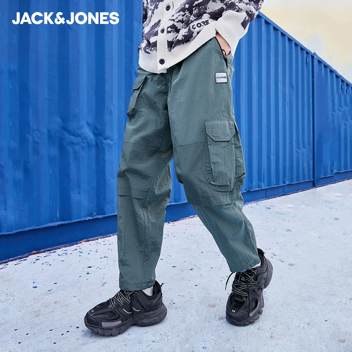 杰克琼斯 男士休闲裤 221114010 104.3元（需买3件，共312.9元）
