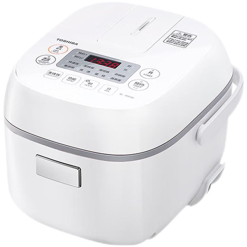 东芝 RC-5M系列 RC-5MFMC 智能预约 迷你电饭锅 白色 1.6L 280.98元（需用券）