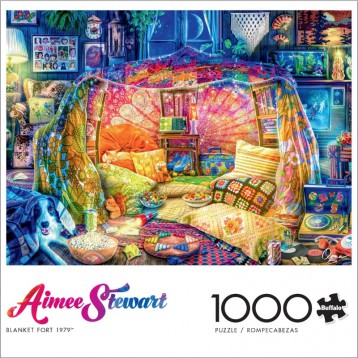 Buffalo Games Aimee Stewart 毛毯堡1000块拼图 海淘 ¥142.50元直邮中国 亚马逊自营