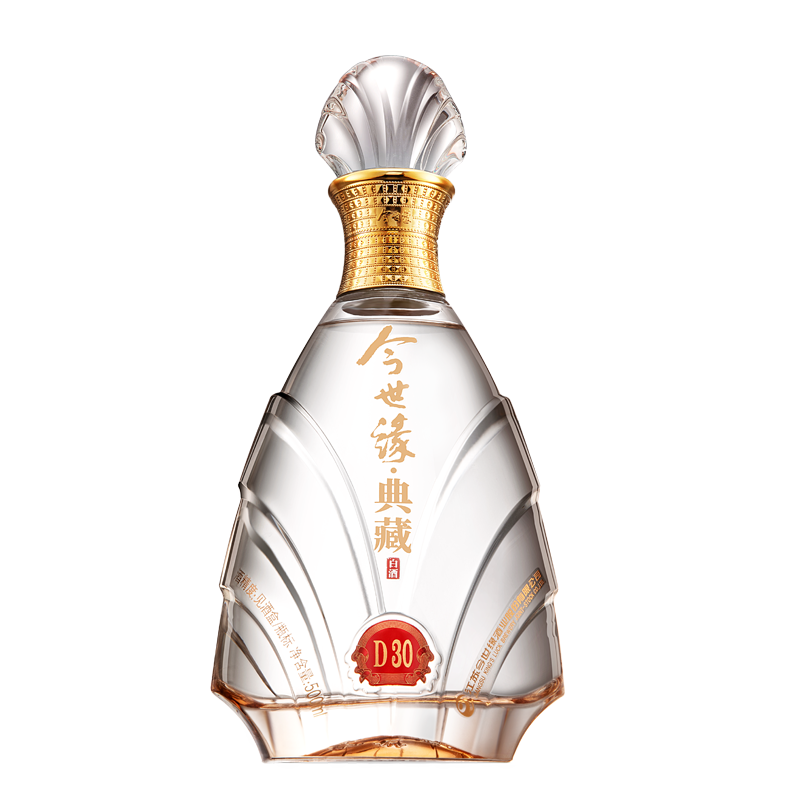 今世缘 典藏 d30 49%vol 柔雅型白酒 500ml 单瓶装 613元包邮(需用券)