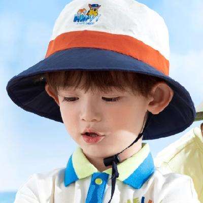 88vip： UPF50+汪汪队防晒帽子儿童太阳帽 18.4元包邮