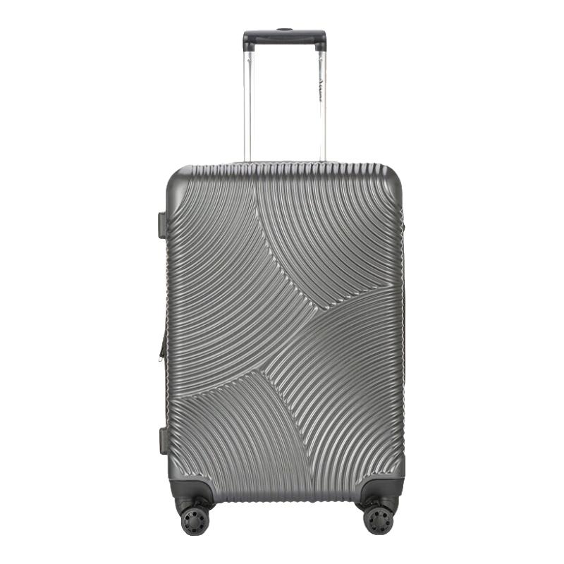 外交官 行李箱男女旅行箱万向轮密码箱TC-612TM 磨砂灰 24英寸 369元