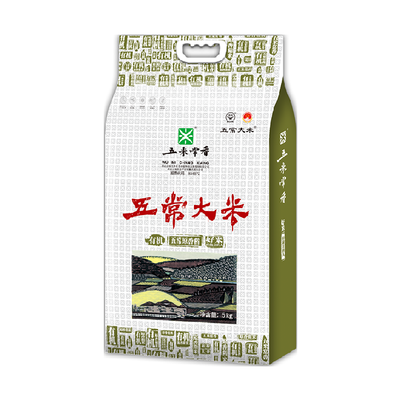 五米常香 有机稻花香2号 五常大米 5kg 57.4元（需用券）