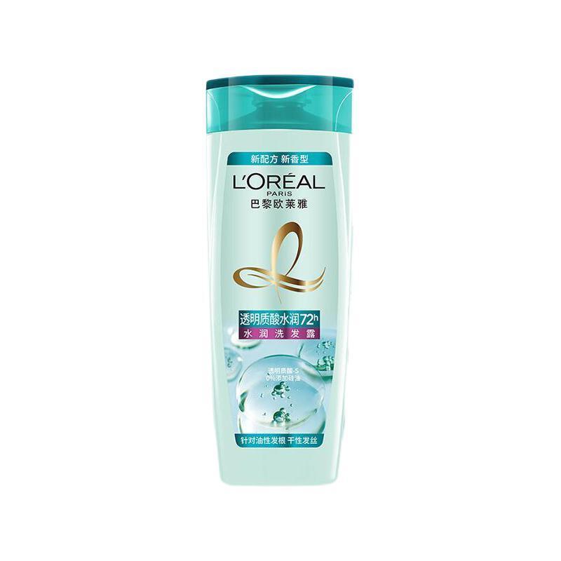 移动端：L'OREAL PARIS 透明质酸水润洗发露 400ml 27.8元