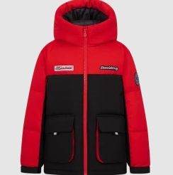 限尺码:波司登 90绒儿童短款羽绒服 雪境红 219元(需领券)
