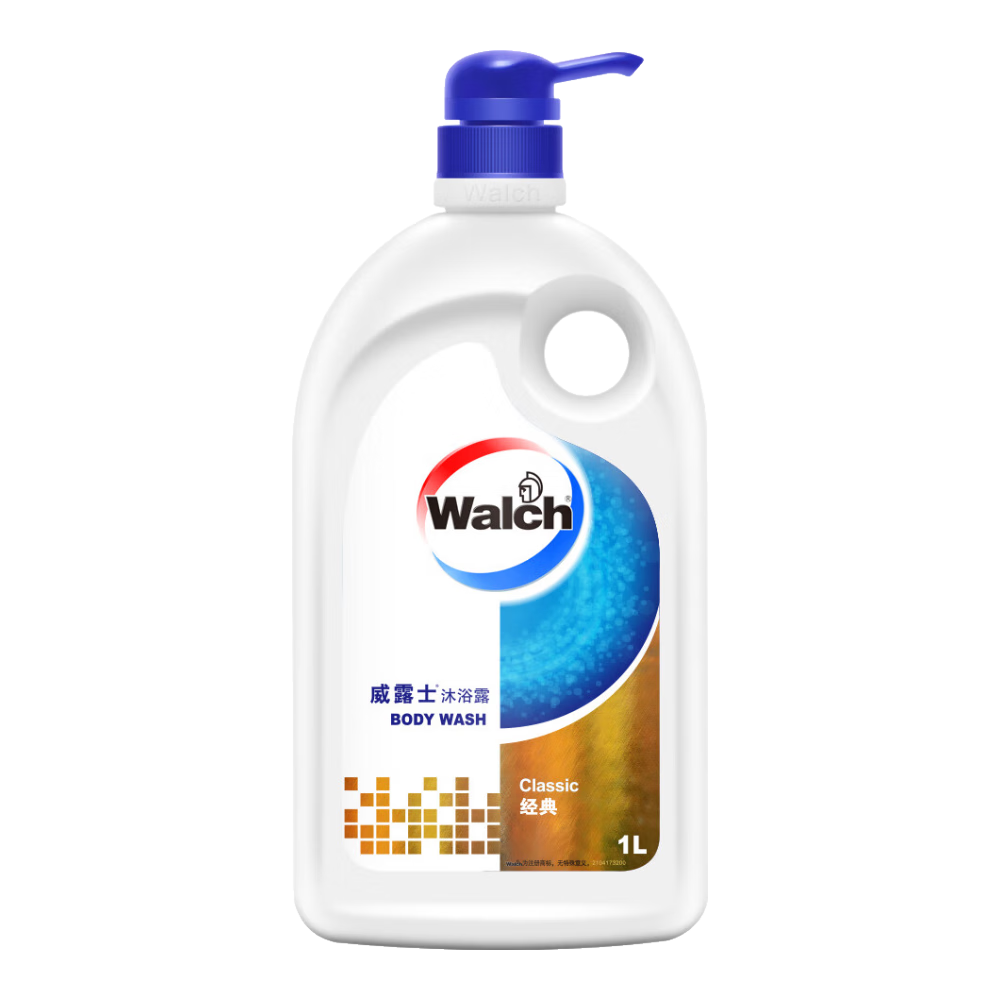 PLUS会员、需首购：Walch 威露士 健康沐浴露 经典 1000ml 22.73元包邮（需用券）