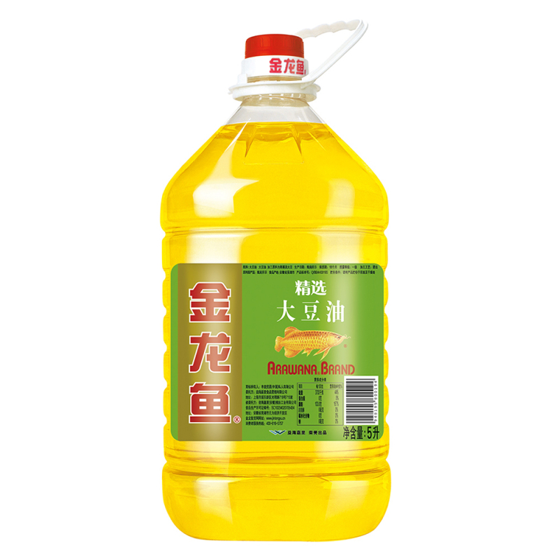 金龙鱼 精选 大豆油 5L 47.2元（需用券）