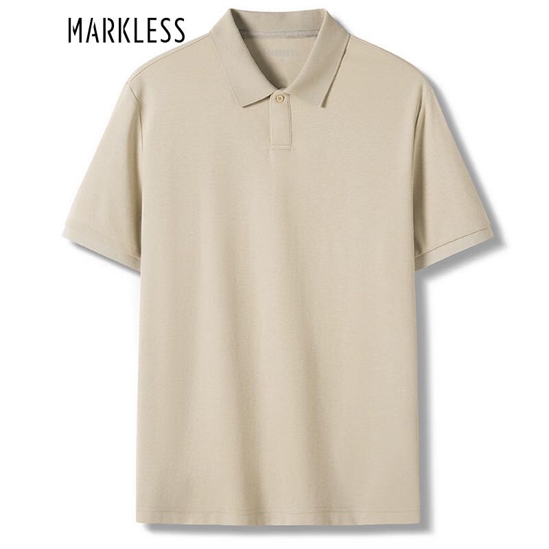 Markless 短袖男夏季百搭透气POLO衫 73.21元（需用券）