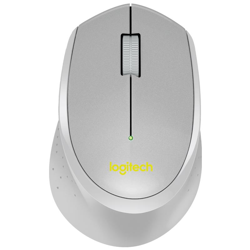 罗技 M330 2.4G无线鼠标 1000DPI 灰色 89元