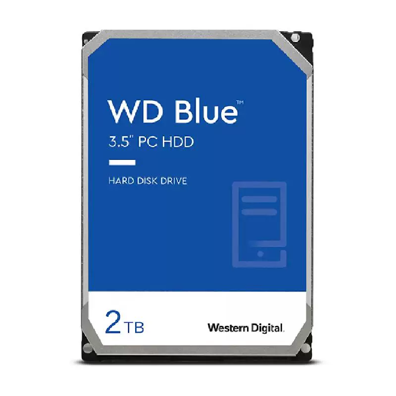 西部数据 WD西部数据4t机械硬盘8t硬盘6t西数4tb 2tb 台式机电脑蓝盘 ￥379.05