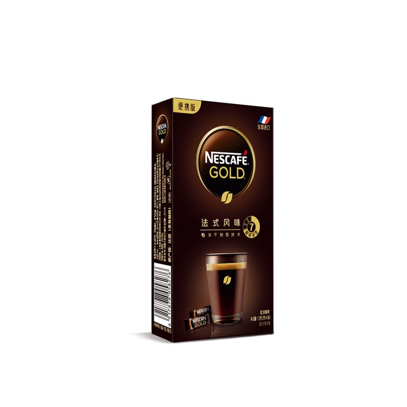 Nestlé 雀巢 金牌 速溶咖啡 法式风味 2g*6条 12.5元（需买2件，需用券）