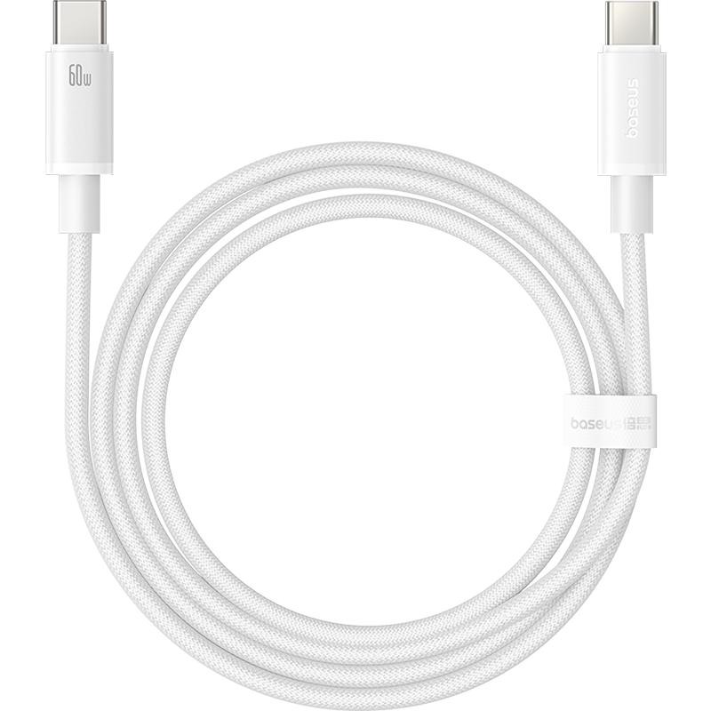 京东PLUS：倍思 石墨烯 Type-C数据线 尼龙织 Type-C Type-C 60W 3A